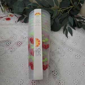 C&C California Cherry Print Drinkware